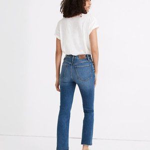 Madewell Slim Demi Boot 27 Northaven wash Cropped fit